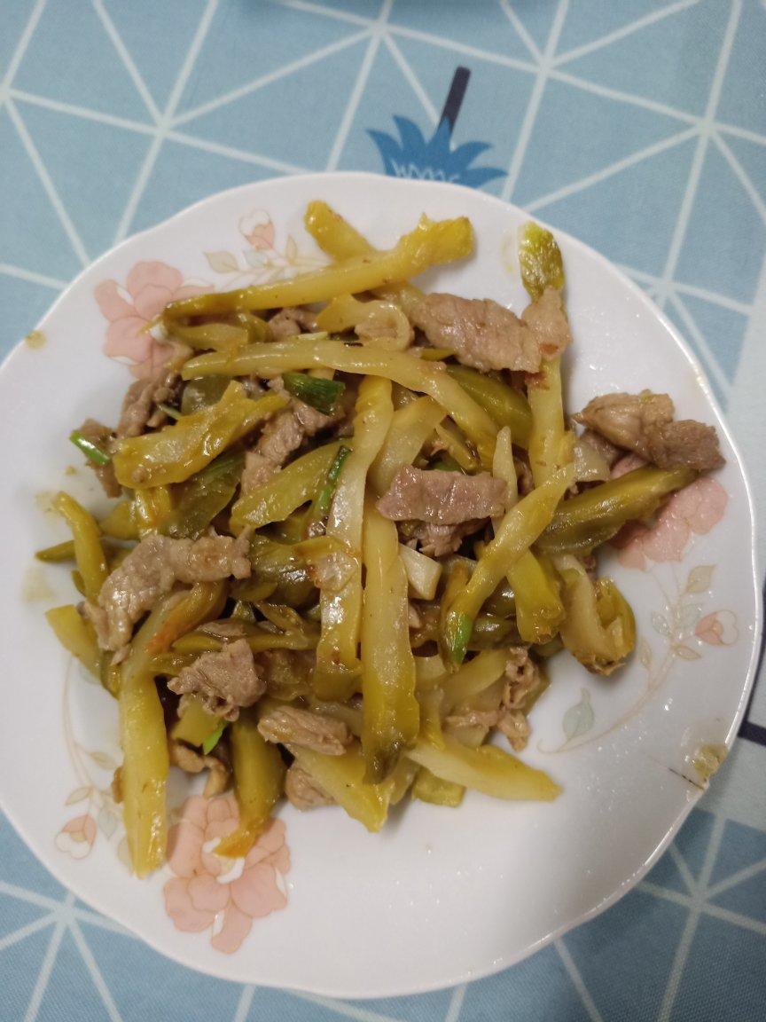 榨菜肉丝