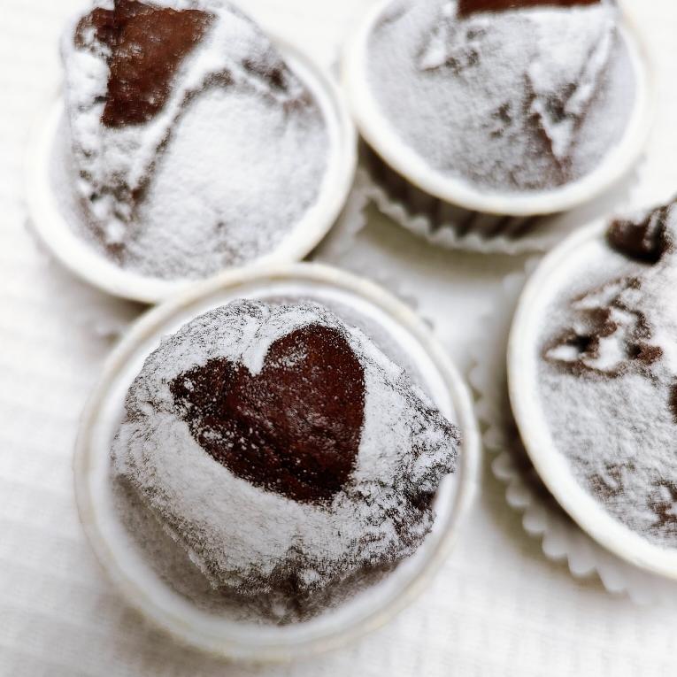 爱心巧克力麦芬