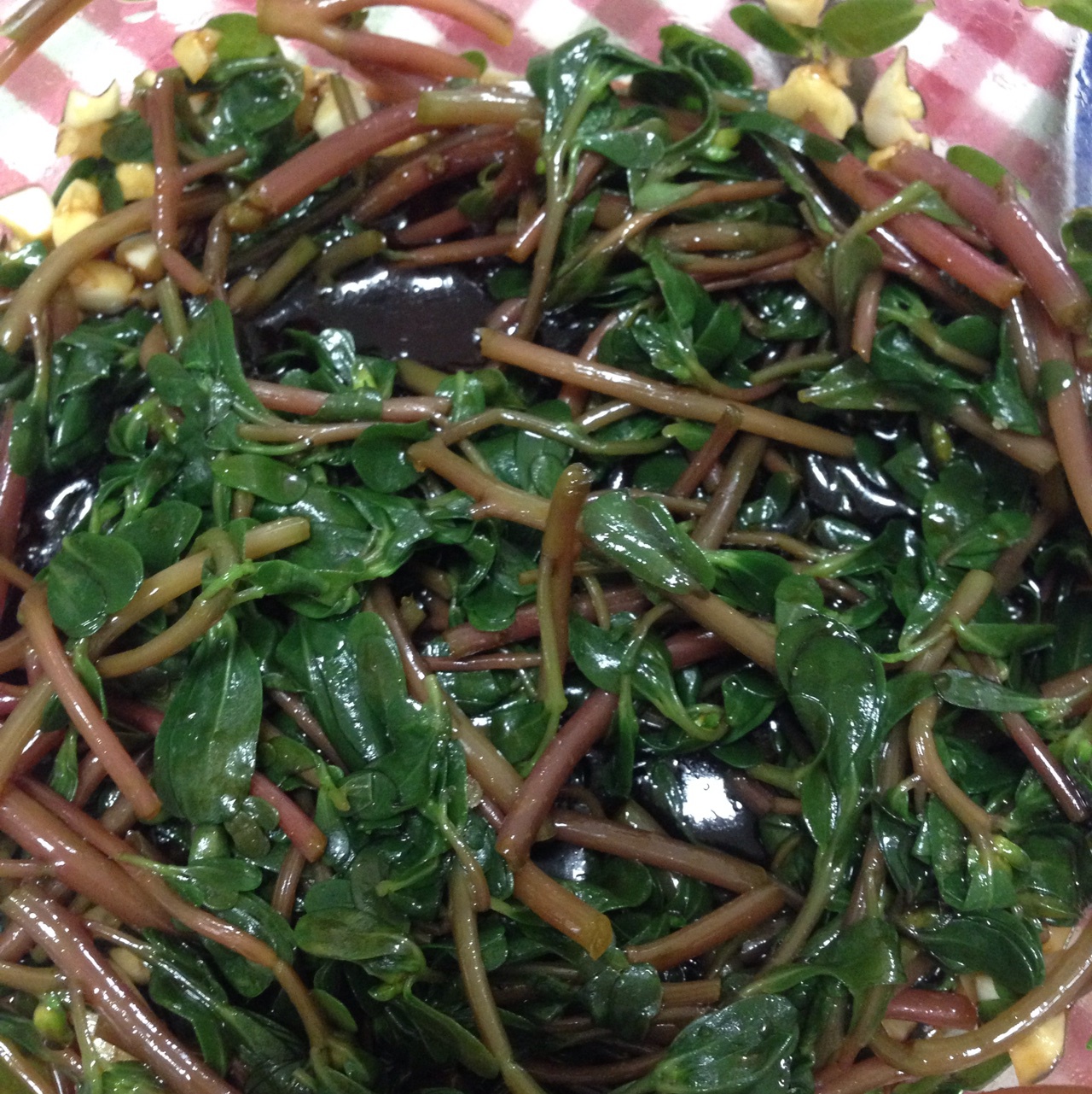 晴恋做的凉拌马齿笕