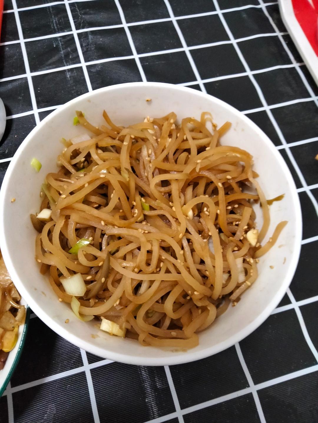 香拌老疙瘩咸菜丝