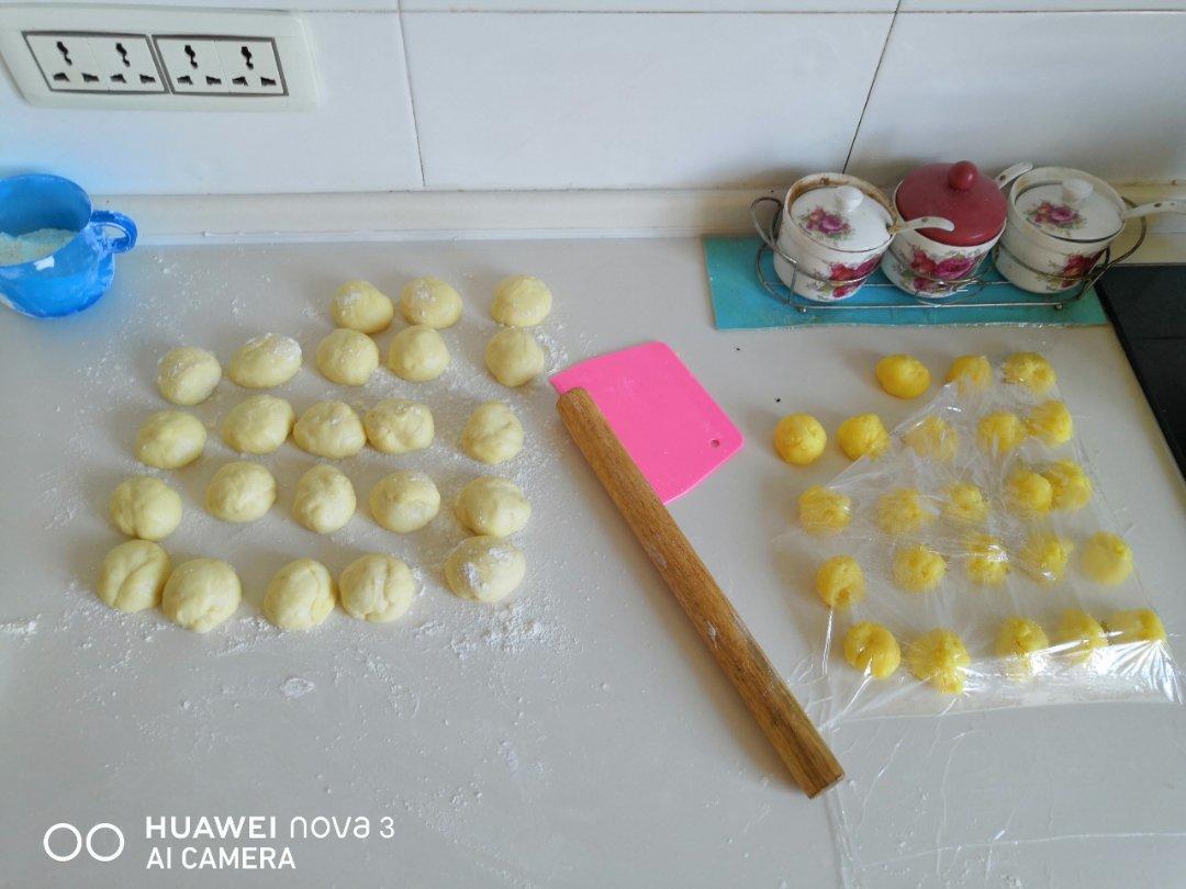 奶黄小餐包-一次发酵超好吃（附快手奶黄馅制作方法）