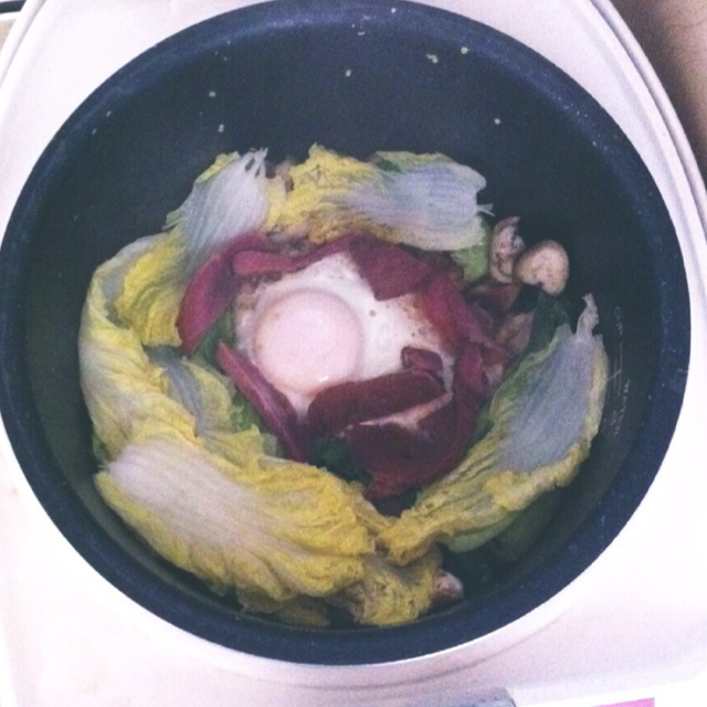 懒人版微波炉腊味煲仔饭