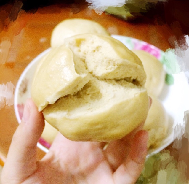 奶香红糖馒头