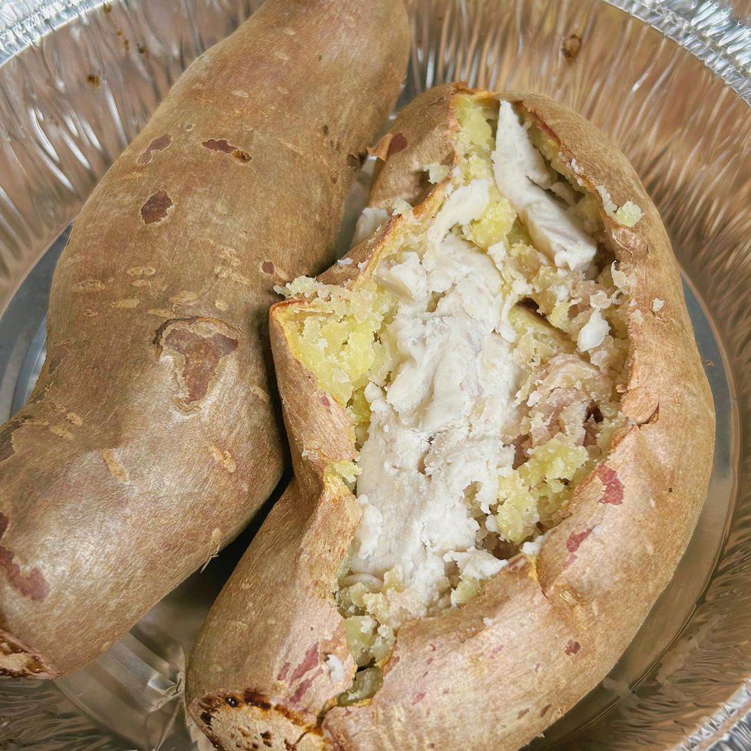 空气炸锅烤红薯(超级简单)