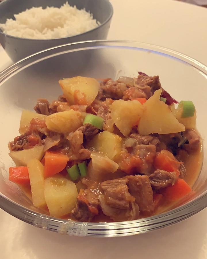 土豆炖牛肉