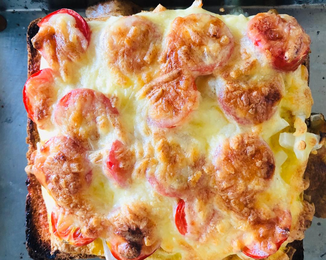 面包披萨的做法