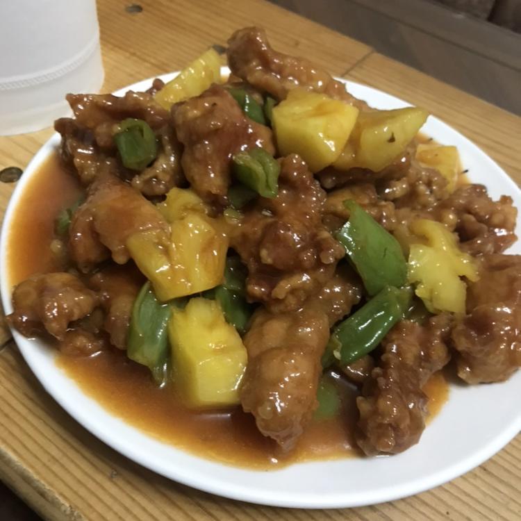 新手超简单菠萝咕噜肉