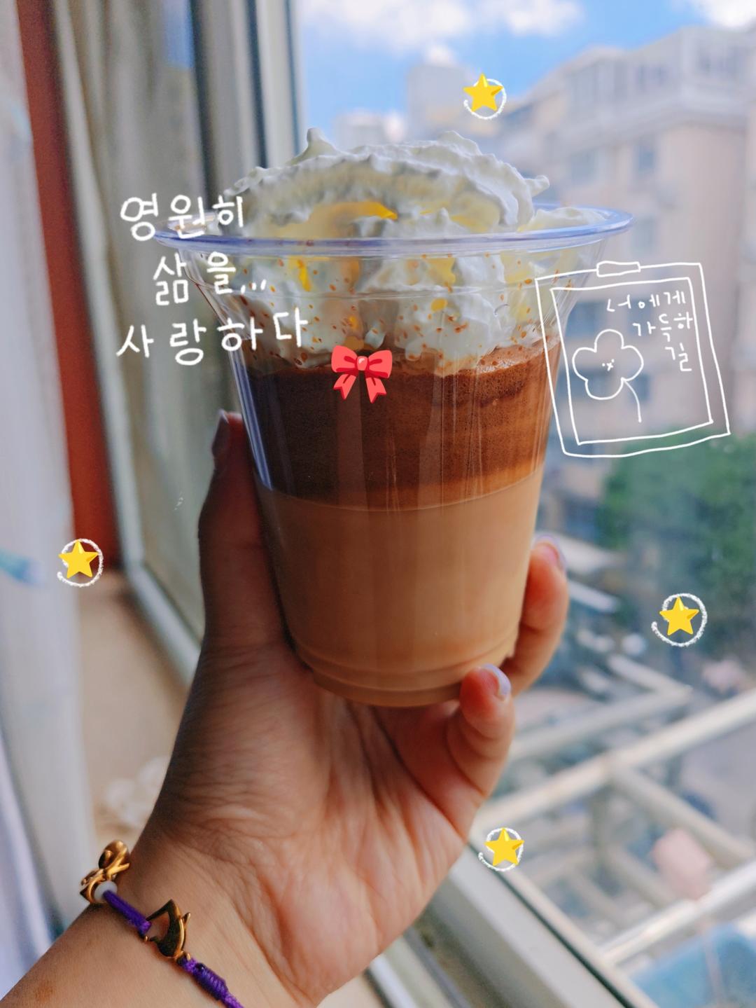 焦糖奶油拿铁☕️让咖啡更好喝的秘诀㊙️