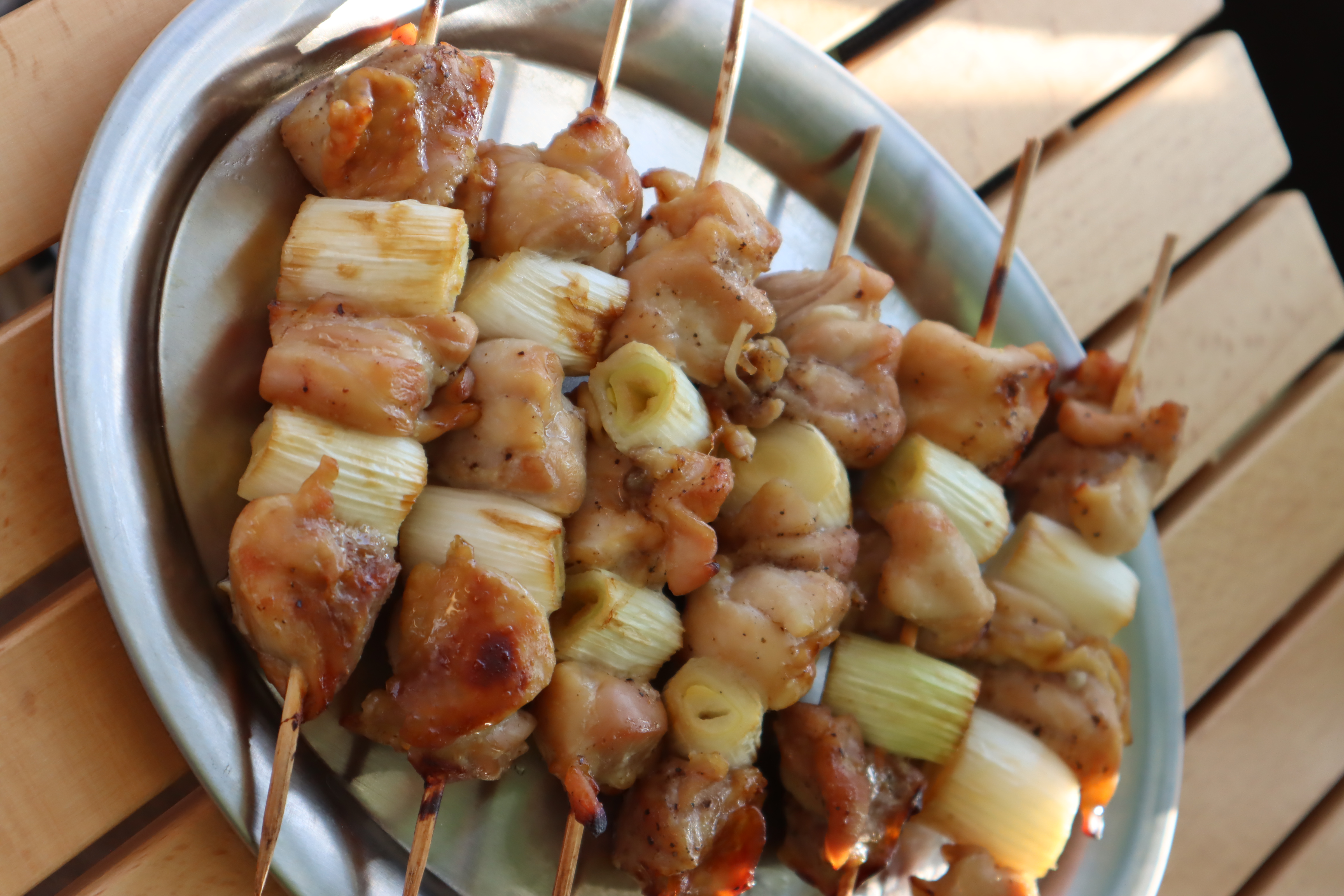 露营菜谱--日式圆葱鸡肉串