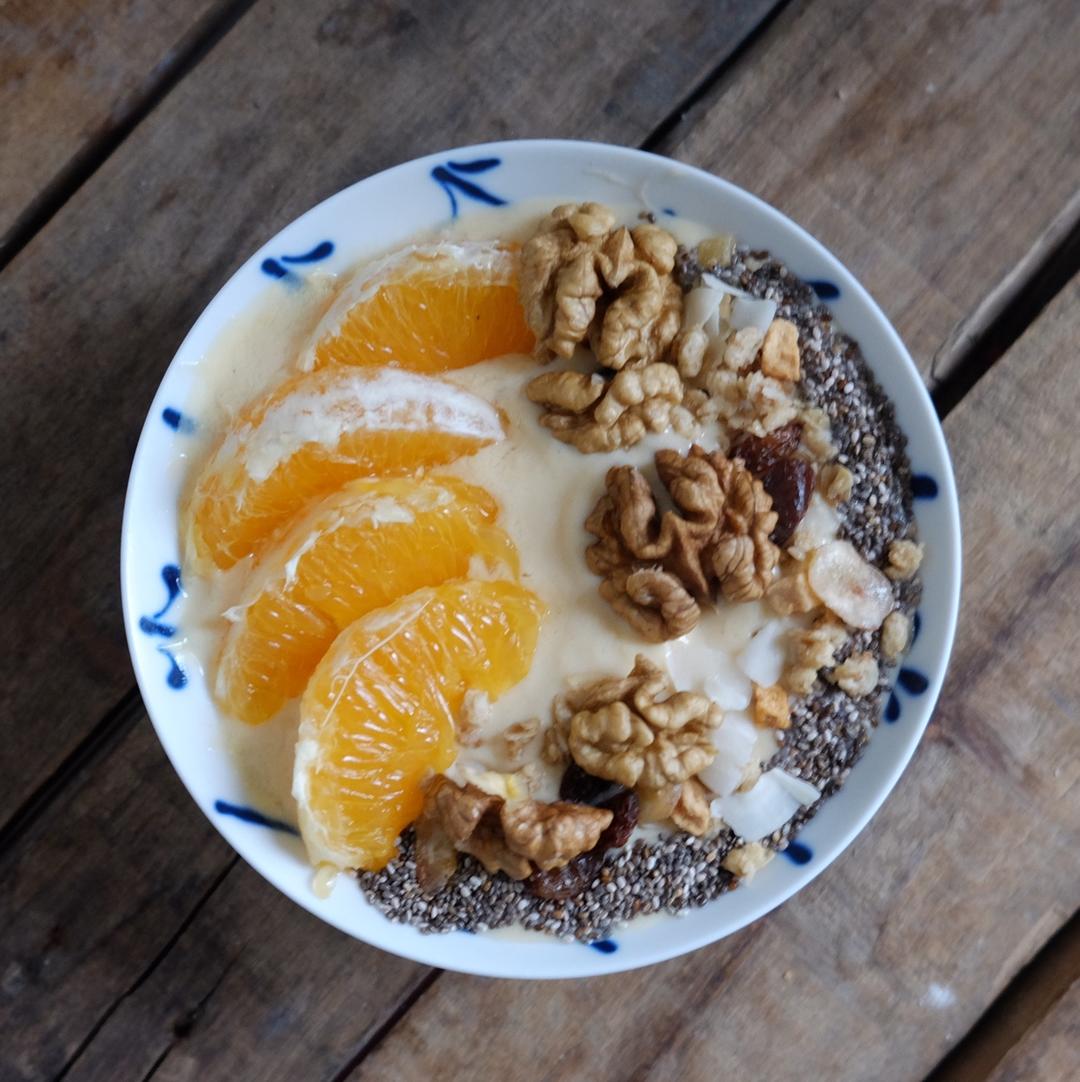 欧美网红级思慕雪smoothie bowl