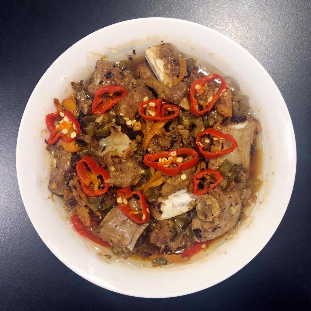 家常菜～豉汁蒸排骨