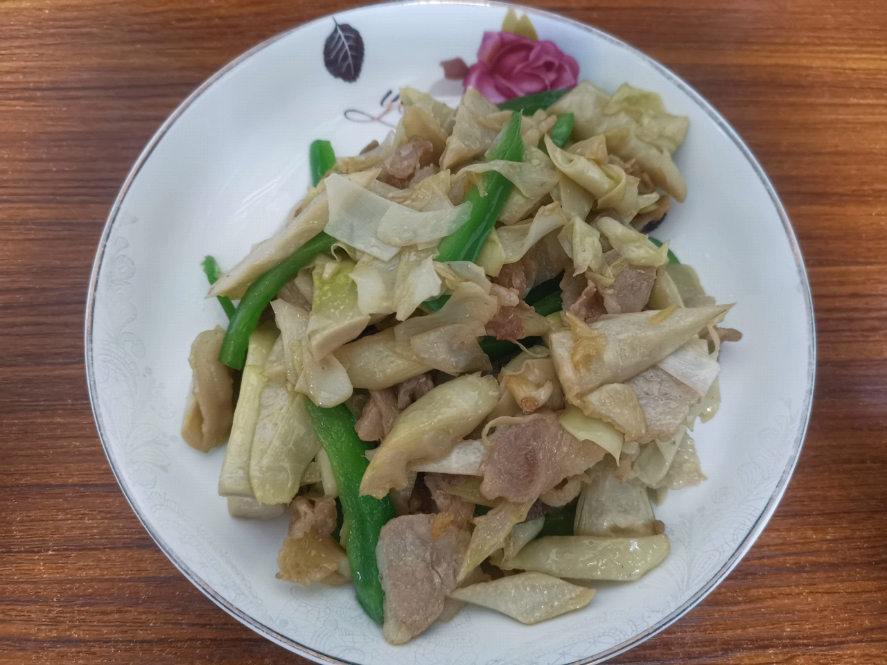 冬笋炒肉
