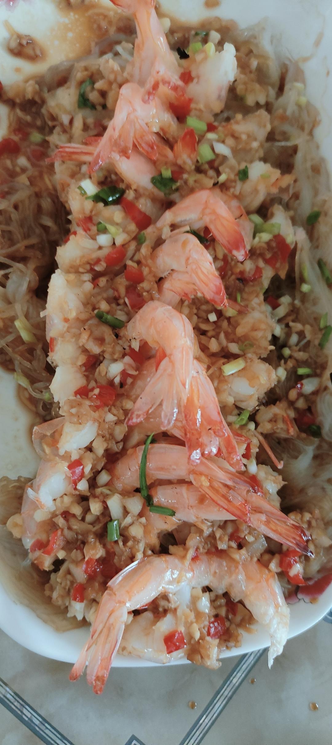 蒜蓉粉丝开背虾