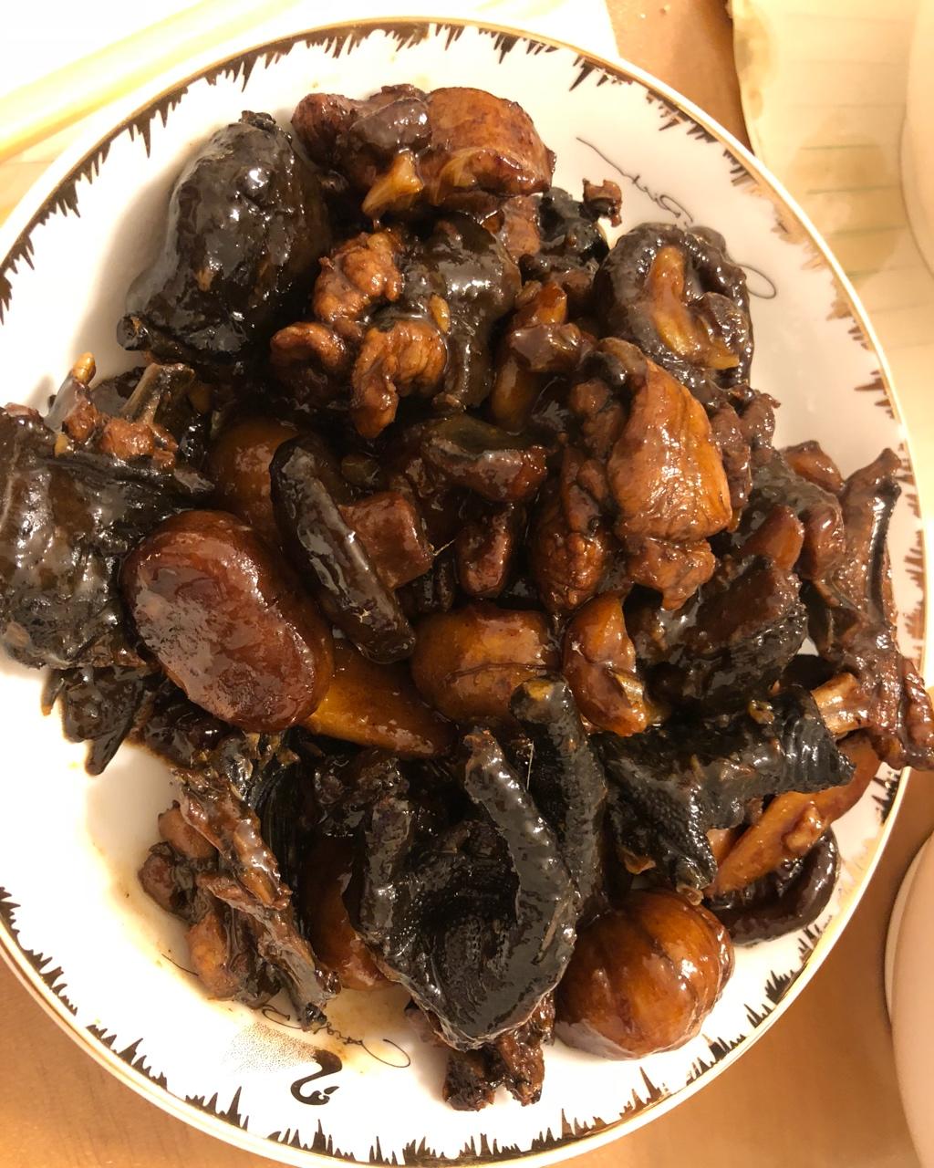 【栗子烧鸡】鸡肉都给你吃，栗子归我~
