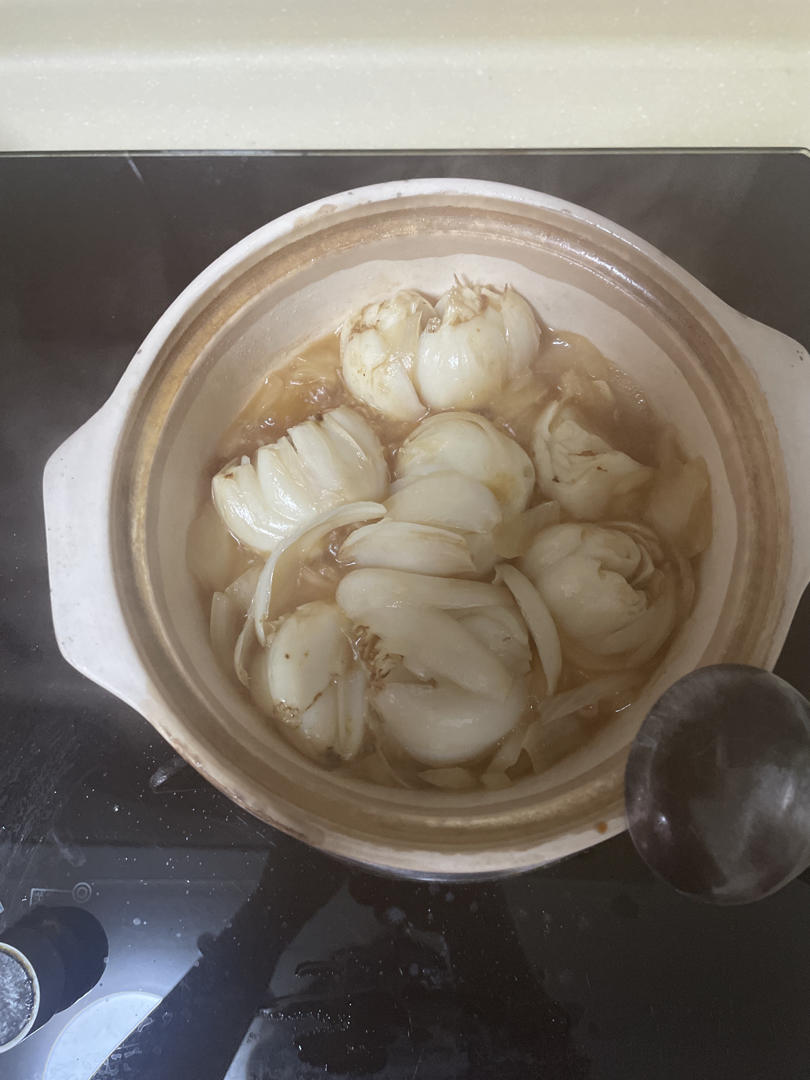砂锅百合煲