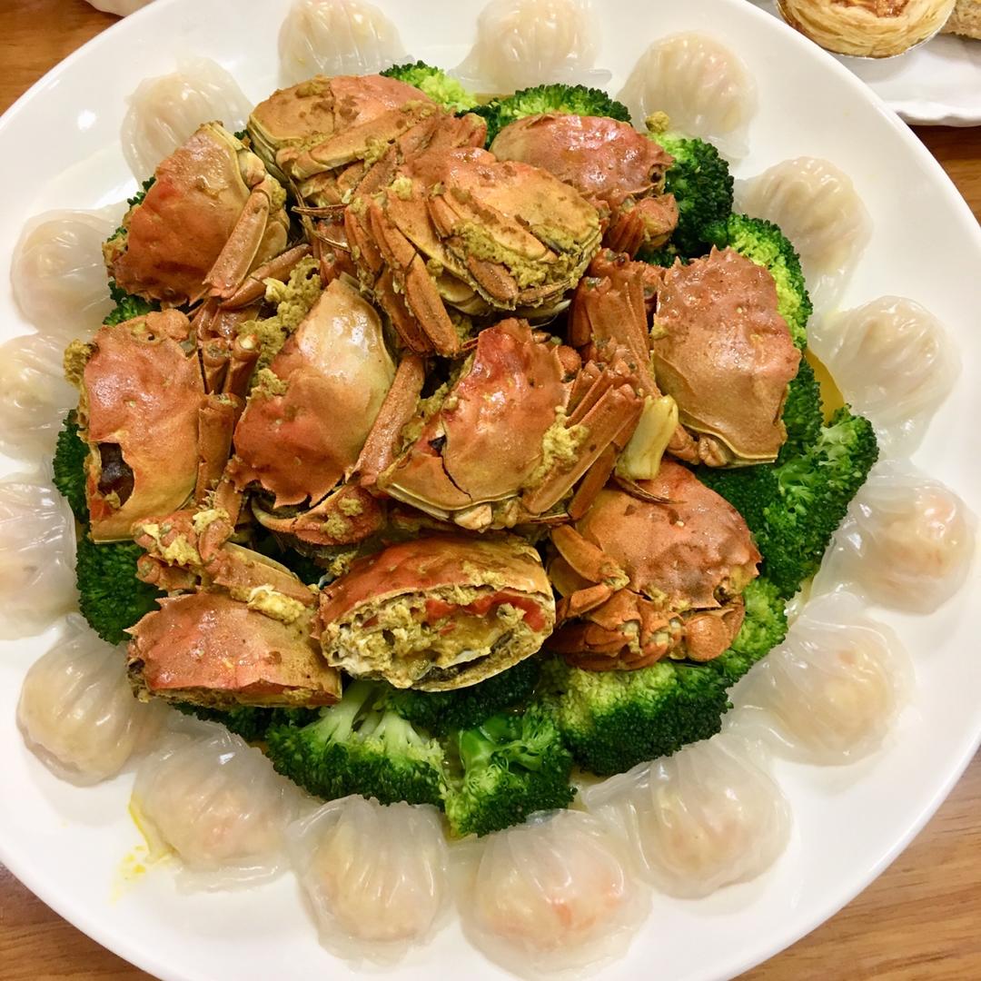 椰浆咖喱蟹
