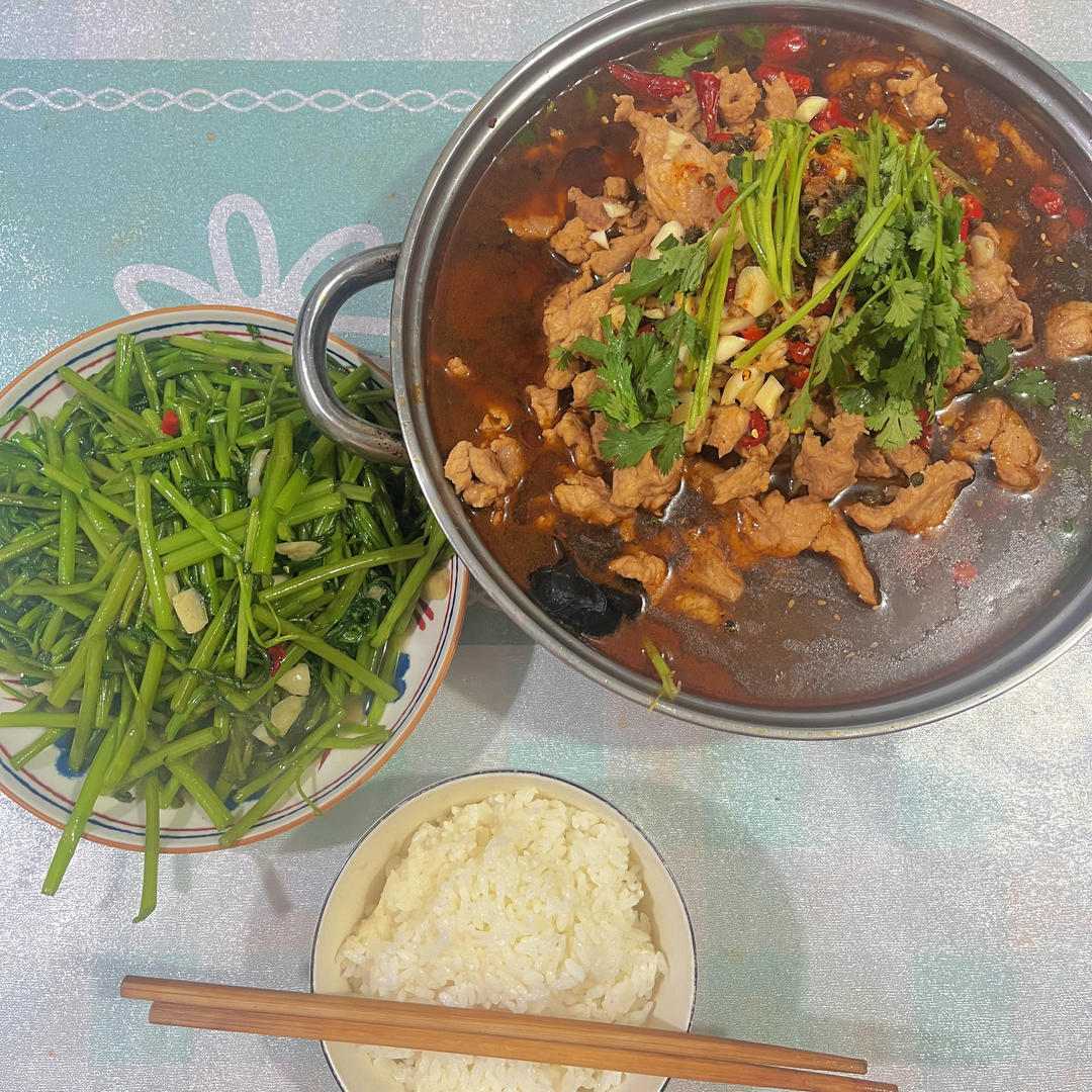 水煮肉片（肯定不翻车）