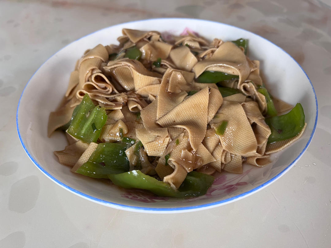 东北人最爱的国菜 尖椒干豆腐