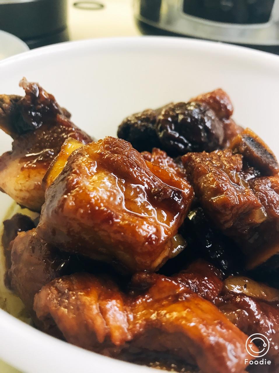 冰花酸梅排骨