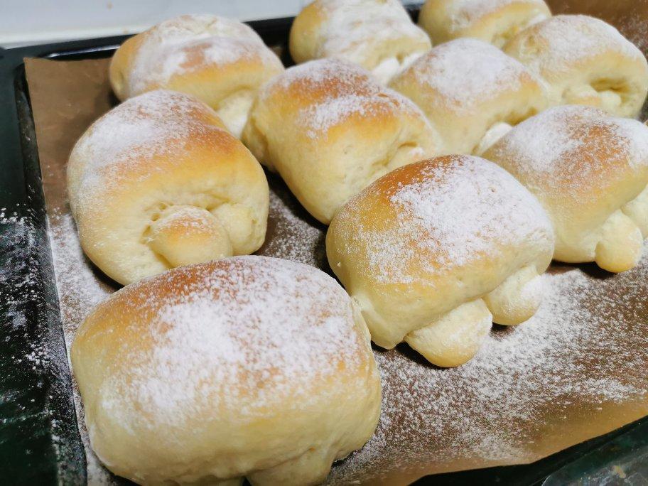 一次成功零失误『松软牛奶面包卷』