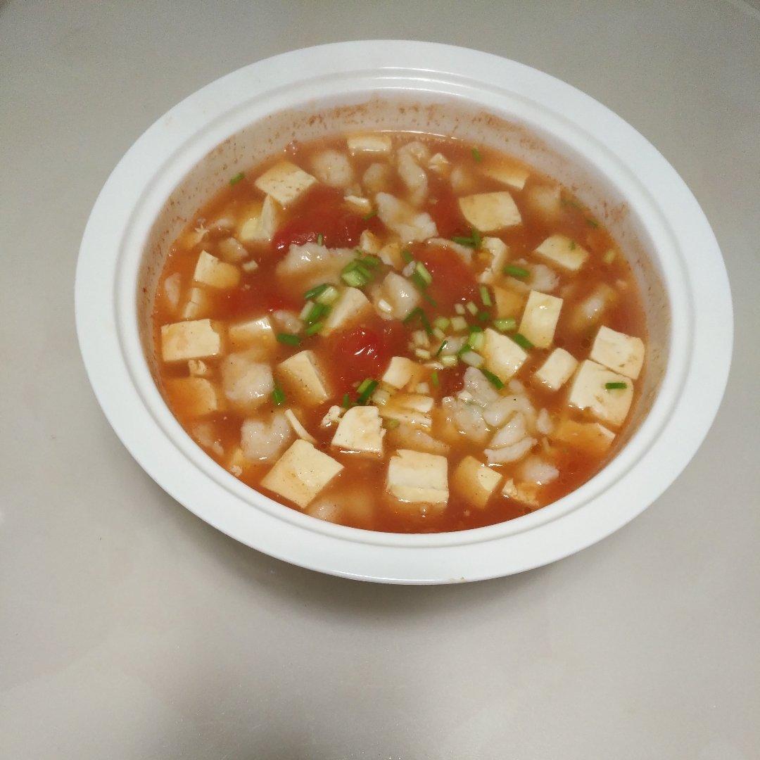 番茄豆腐巴沙鱼