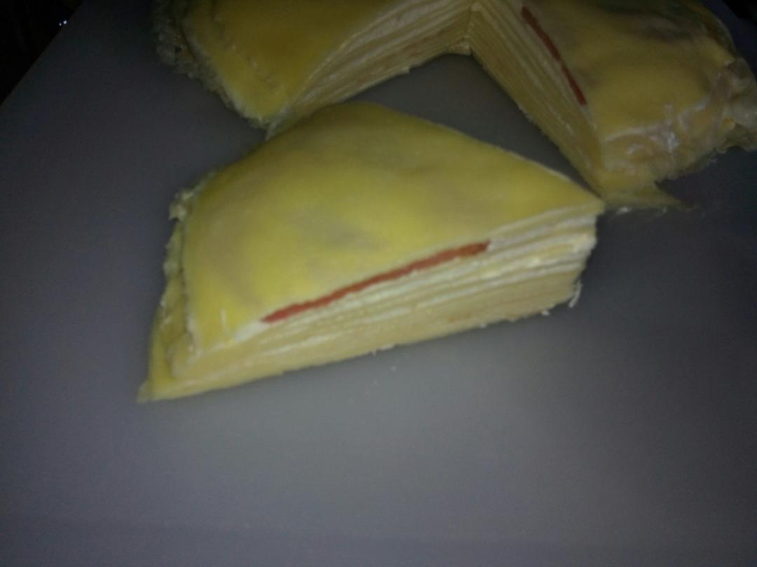 芒果千层蛋糕，100%成功告别煎皮无能