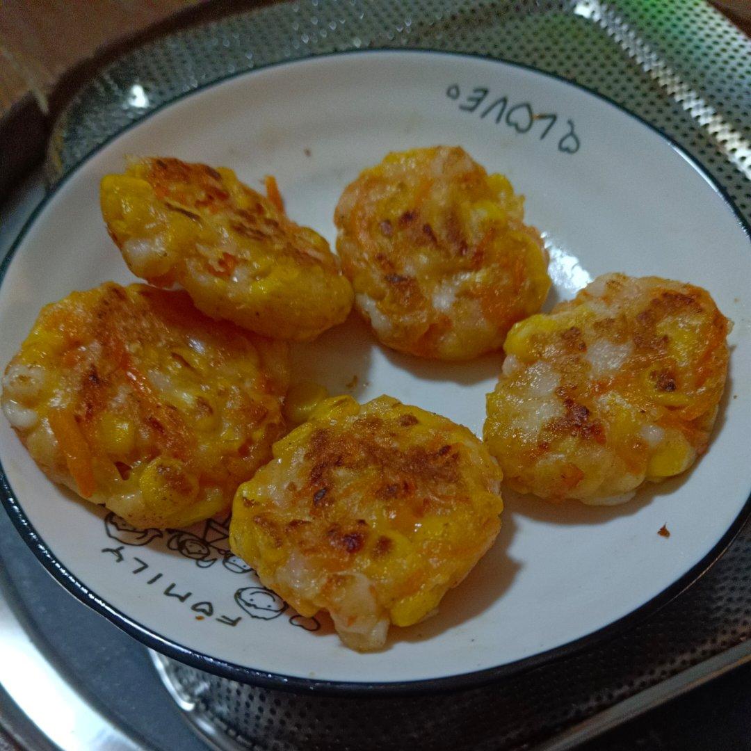 小朋友早餐100天不重样💚 今日食谱：西葫芦鲜虾饼