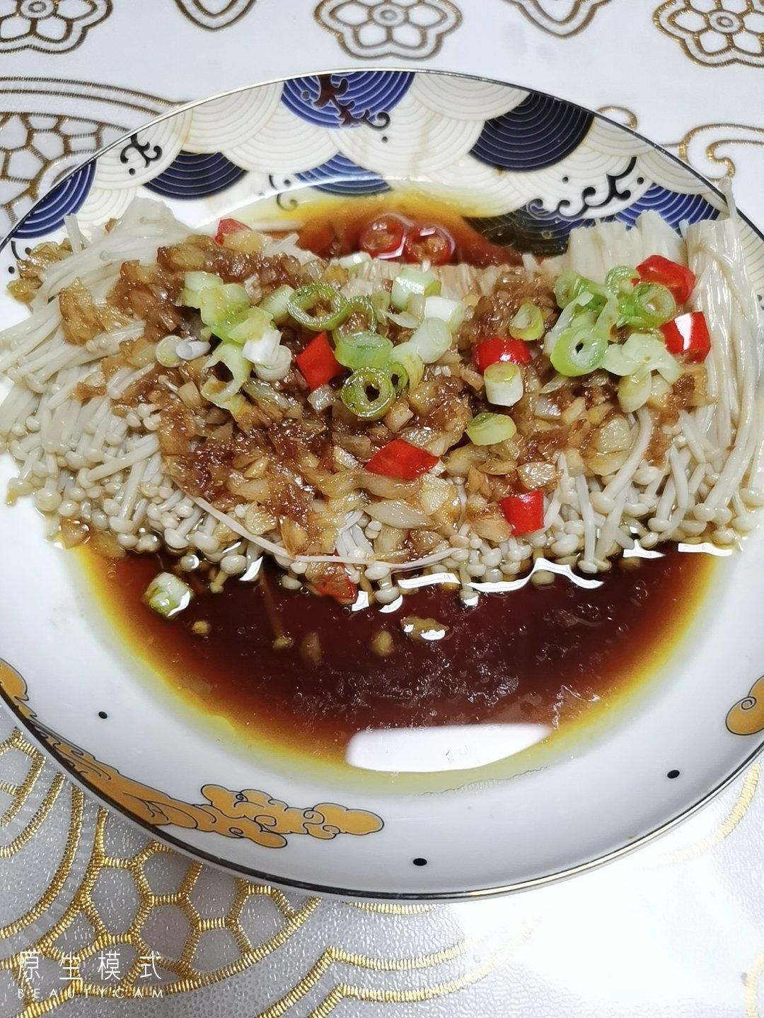 剁椒金针菇