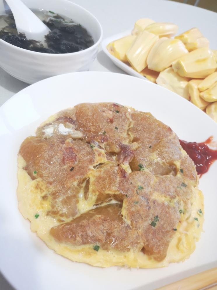 简易版蛋煎粽