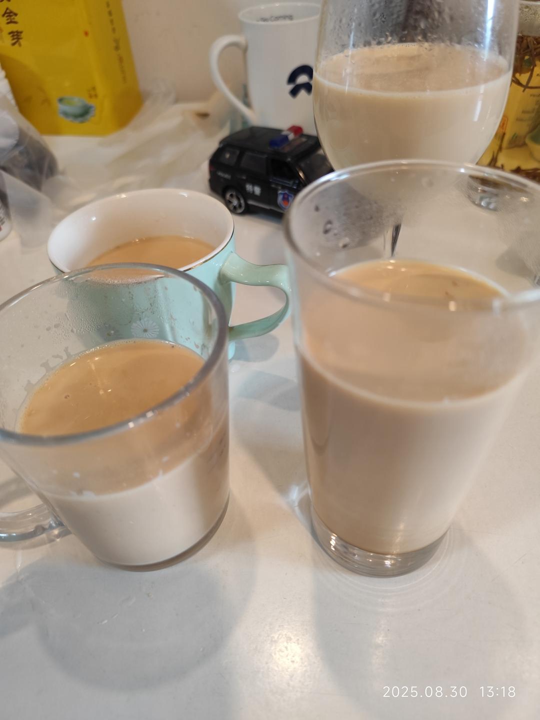 自制焦糖珍珠奶茶🧋（奶茶店同款）