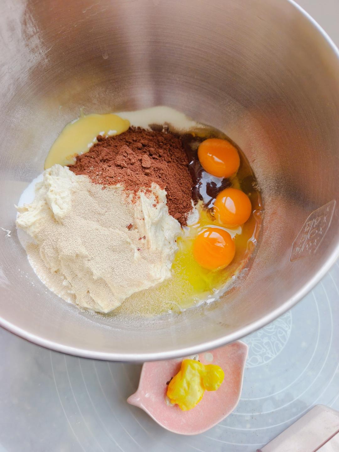 纯奶手撕吐司的做法 步骤1