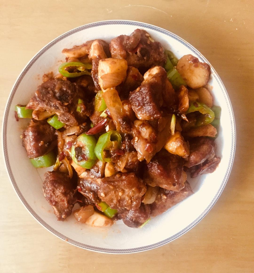 香辣干锅排骨