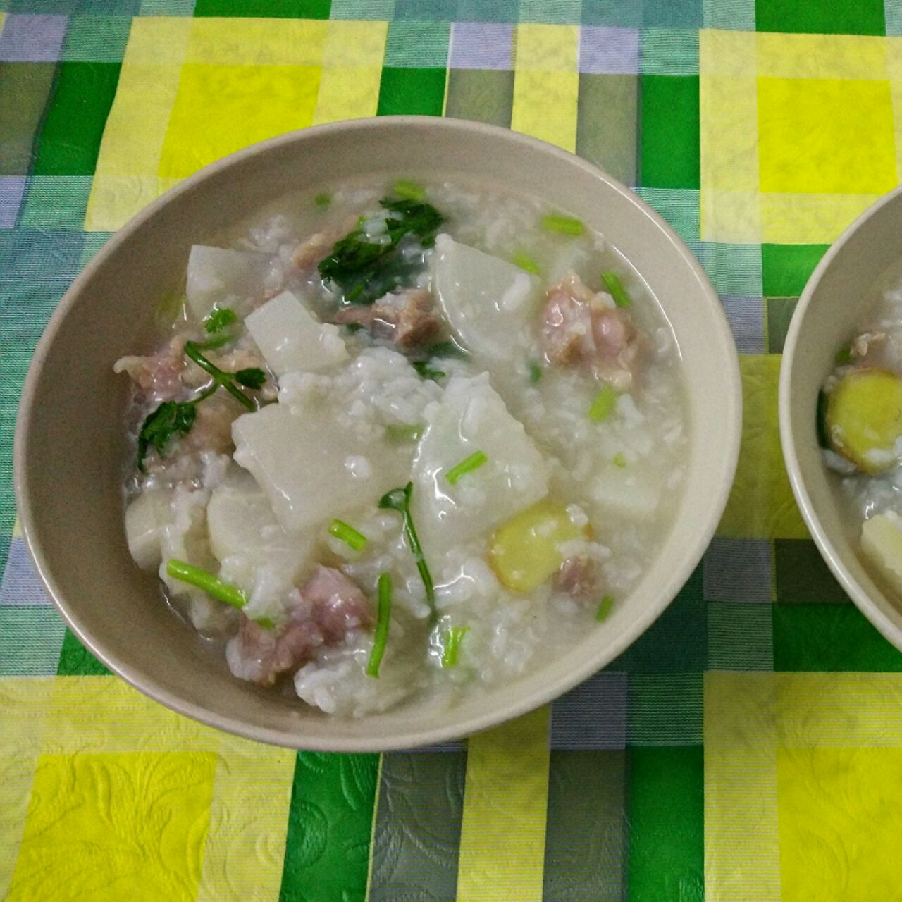 白萝卜粥
