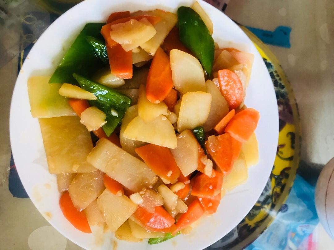 素炒三样
