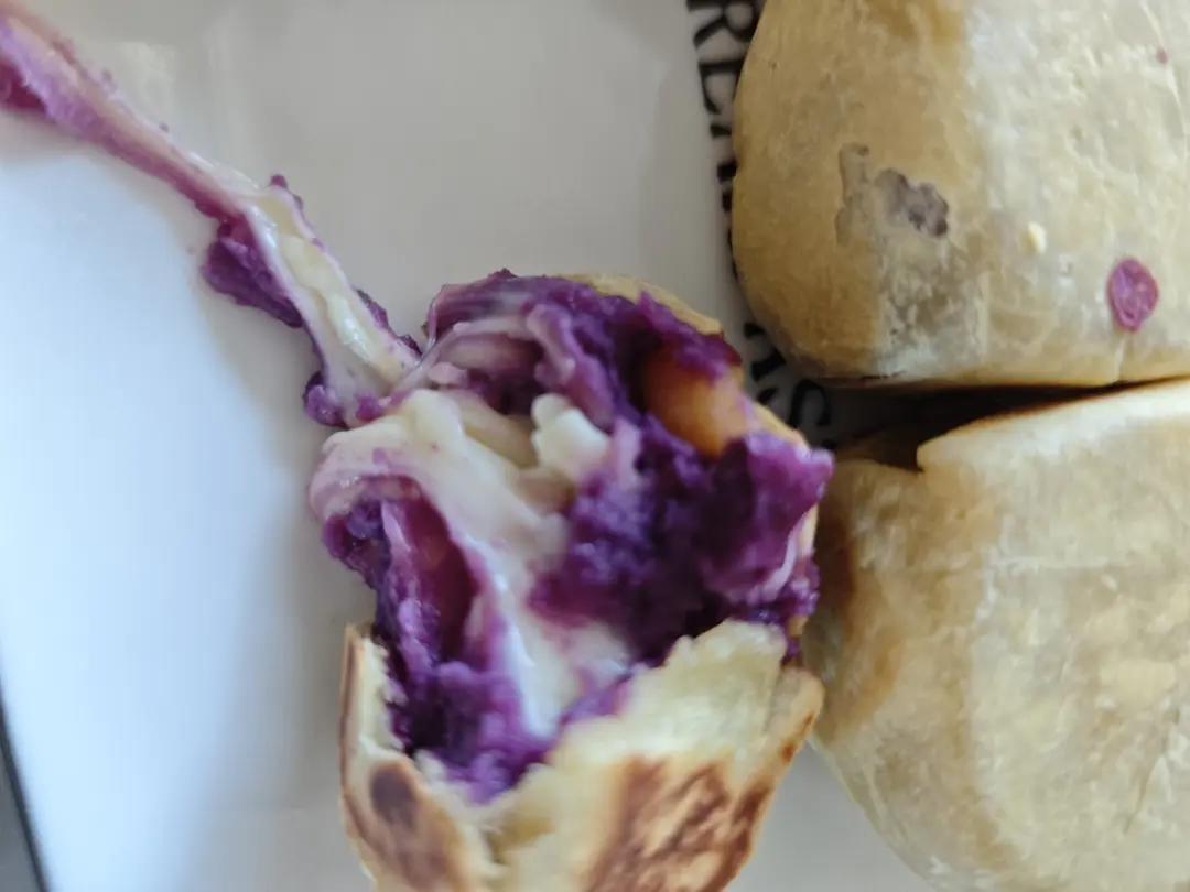 【爆浆紫薯仙豆糕】