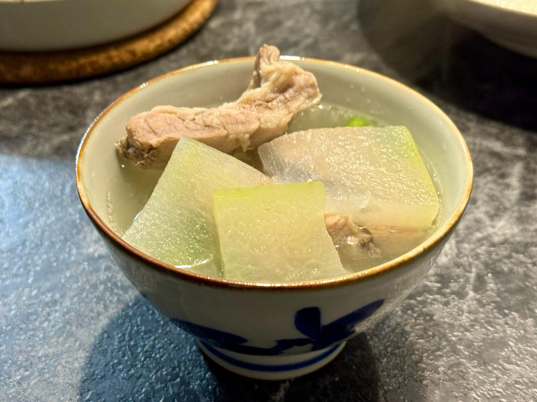 冬瓜排骨汤，夏天的味道