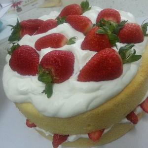 淡奶油草莓蛋糕的做法 步骤5