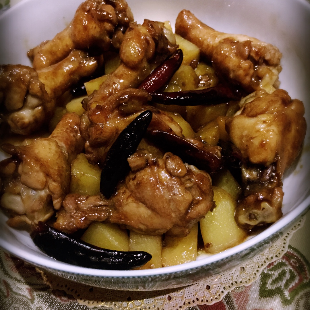 红烧土豆鸡翅