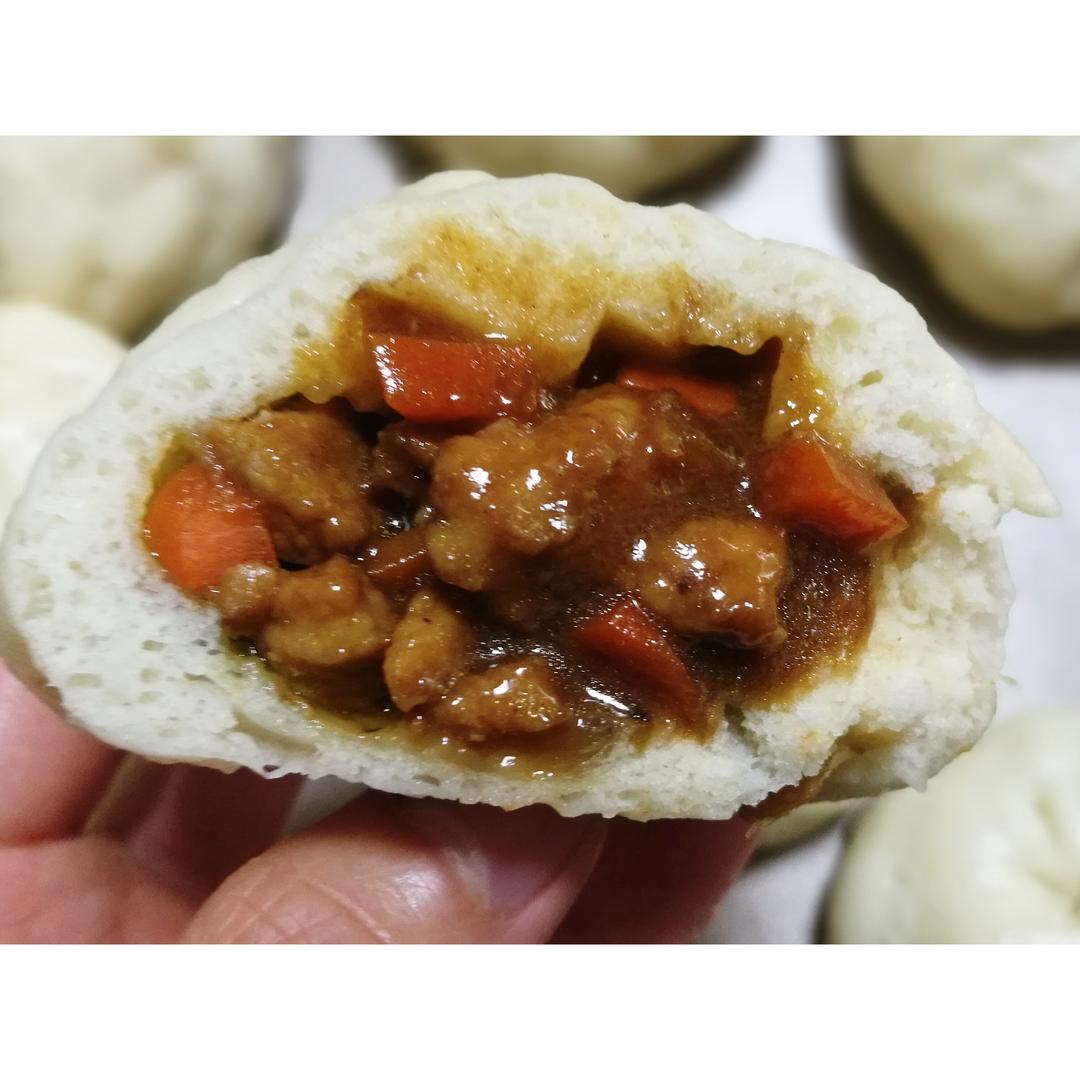 洋葱酱肉丁包子