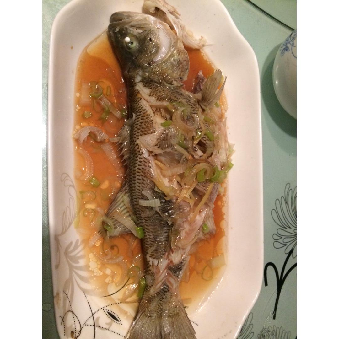 超入味清蒸鱼～清蒸鲈鱼桂花鱼（家常独创）