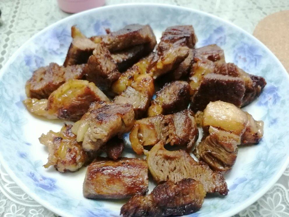 超级好吃的香煎牛肉粒🍽️