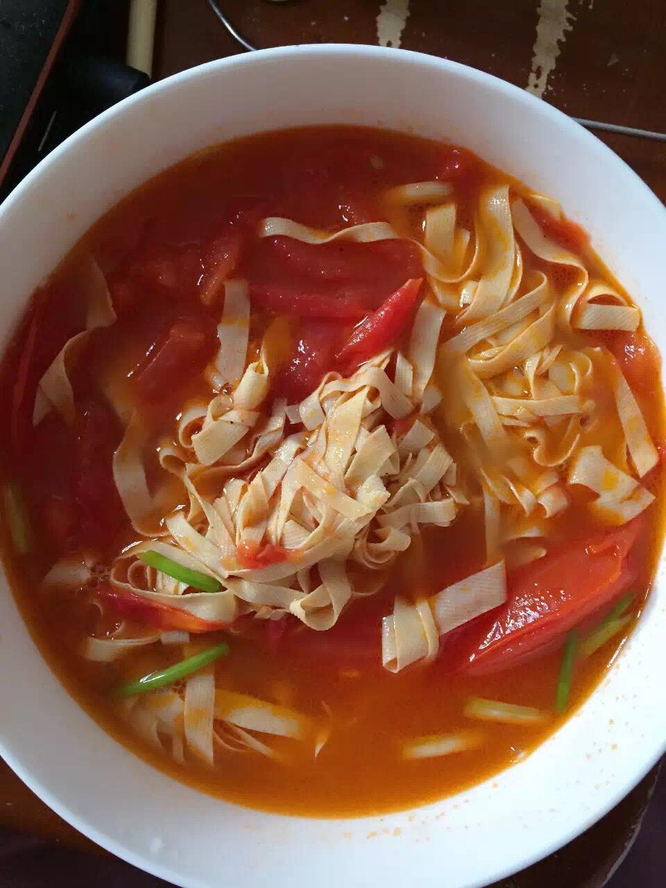 姬菇西红柿百叶汤的做法