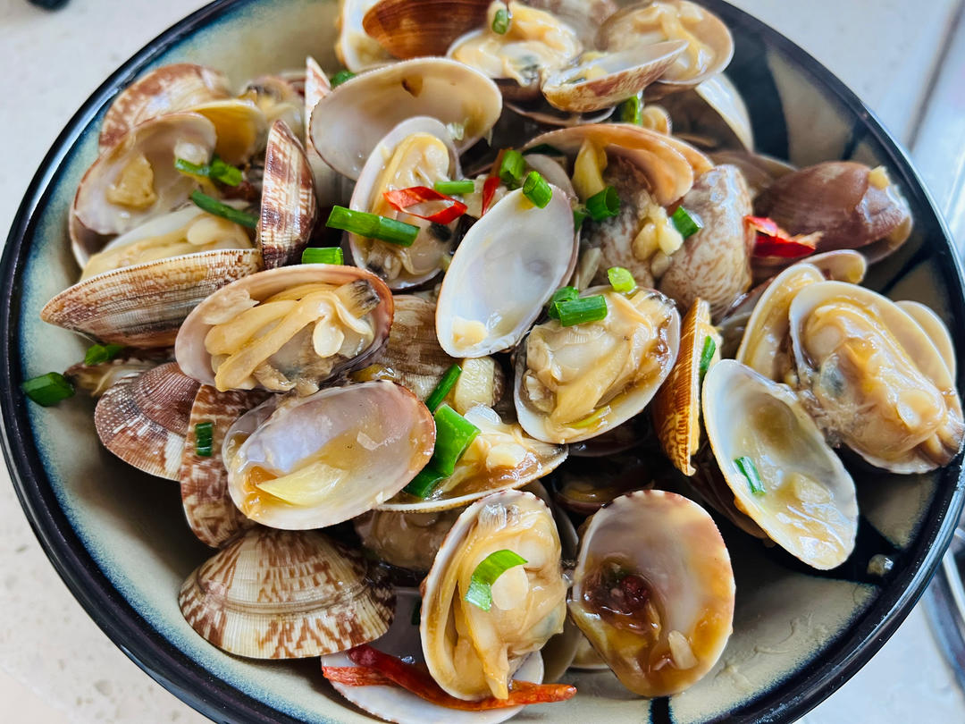 5分钟快手菜❗️秒杀路边摊爆炒花甲～好吃到爆