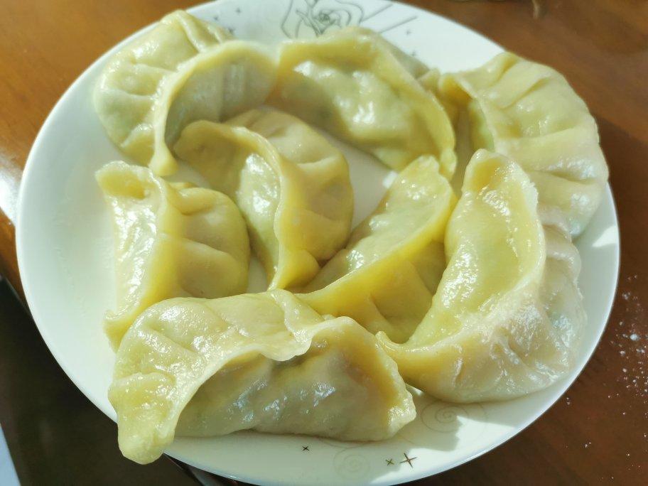 素馅烫面大蒸饺