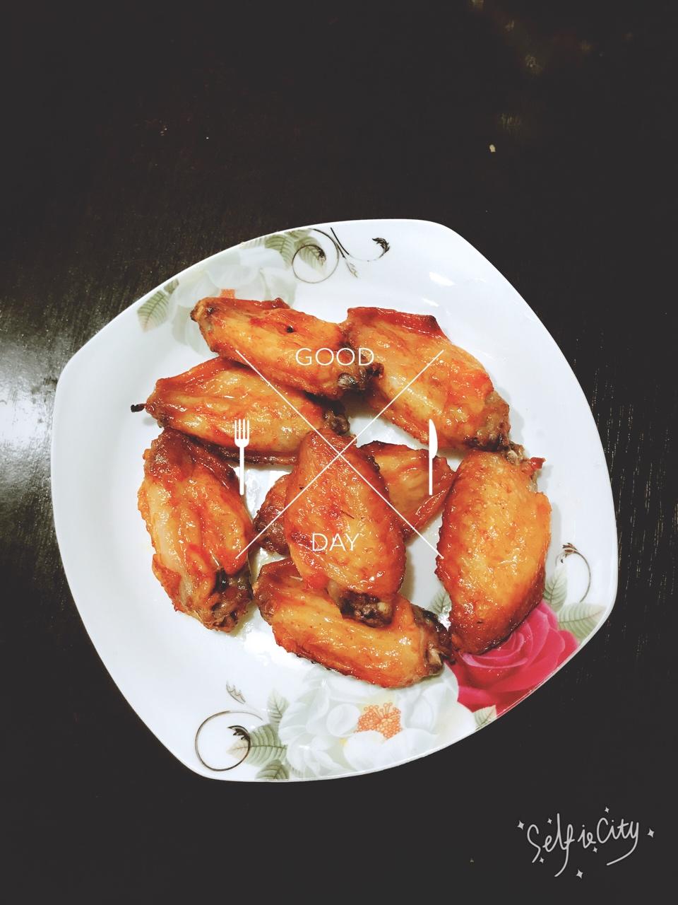 蜜汁烤鸡翅