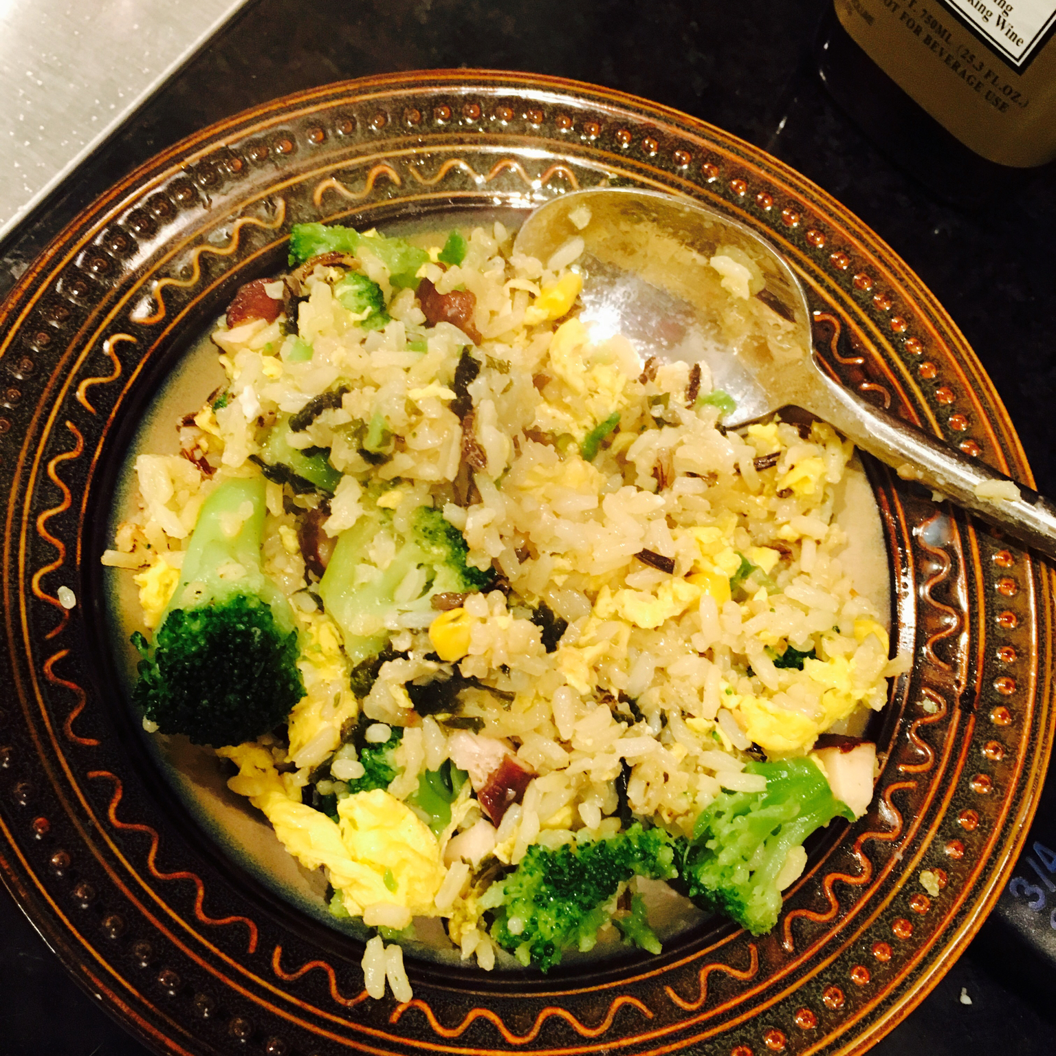 低卡瘦身紫菜蛋炒饭