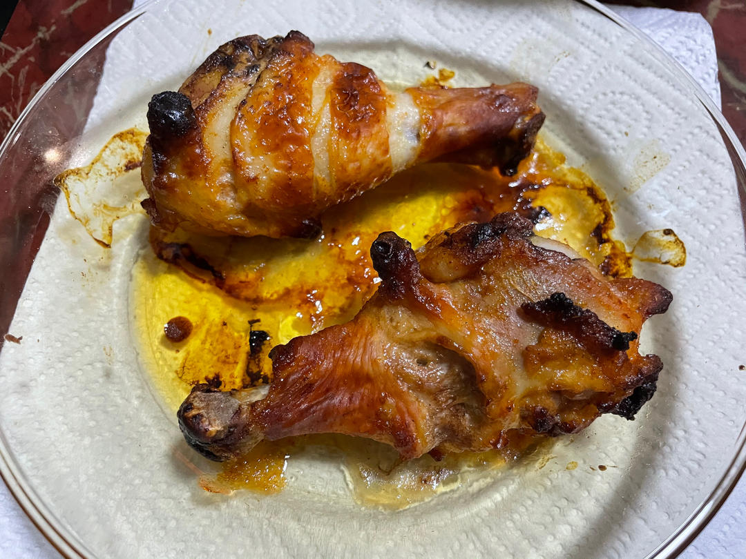 无油烤奥尔良鸡腿🍗（空气炸锅版）