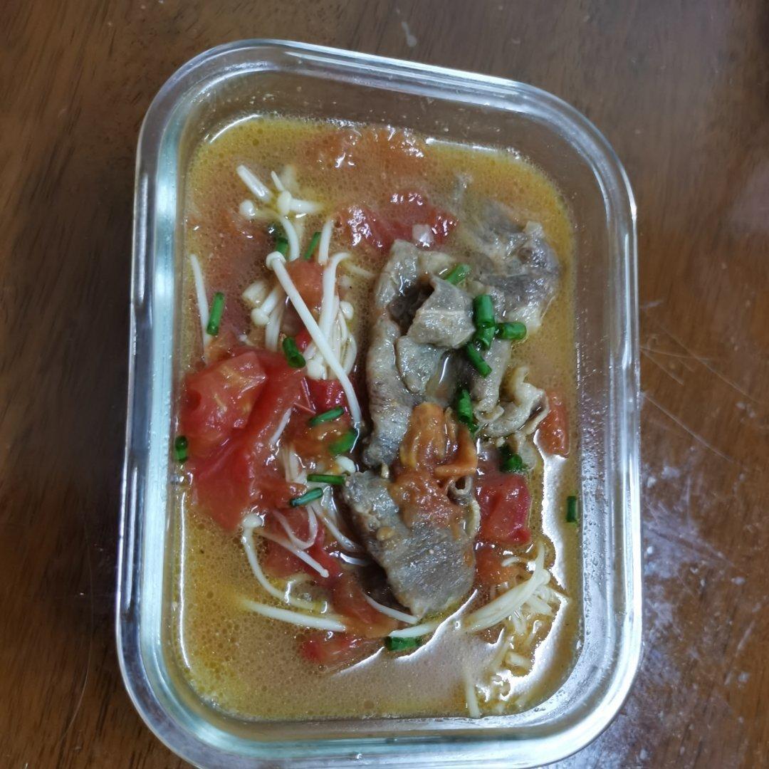 番茄肥牛金针菇