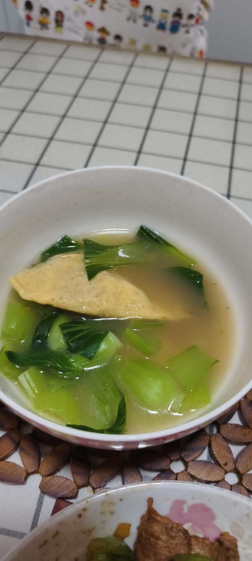 好喝的青菜蛋汤｜鲜汤料理