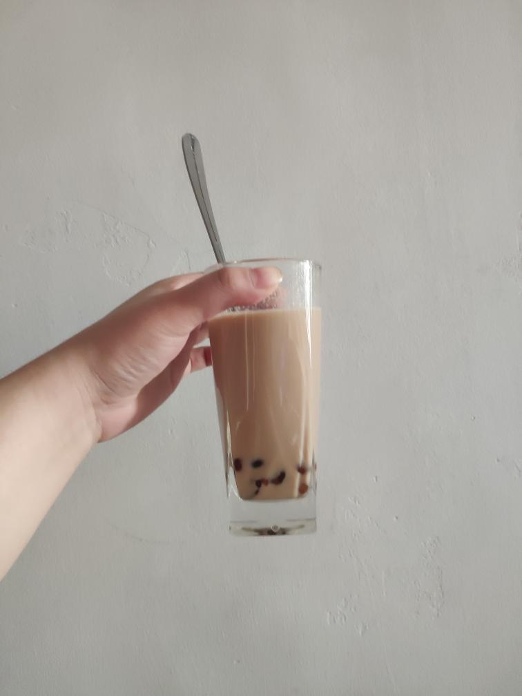 自制珍珠奶茶的做法
